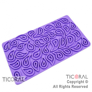 MOLDE SILICONA PARA PUNTILLAS N.44 X 1